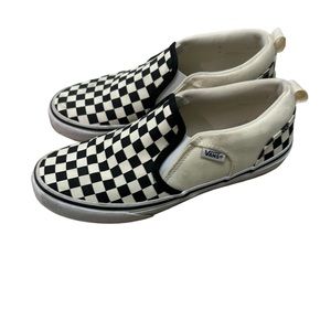 Kids vans slip on shoes size 5